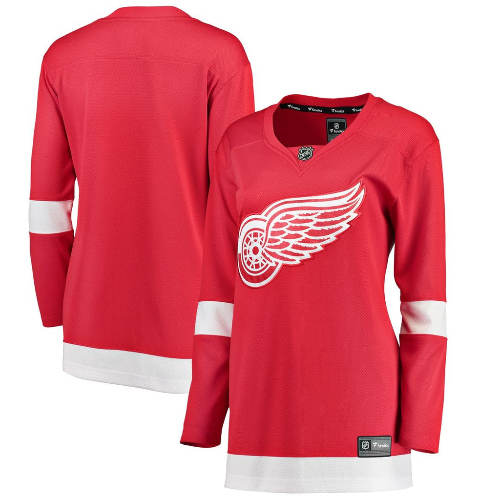 Detroit Red Wings Fanatics Women's Home Breakaway Jersey - Red