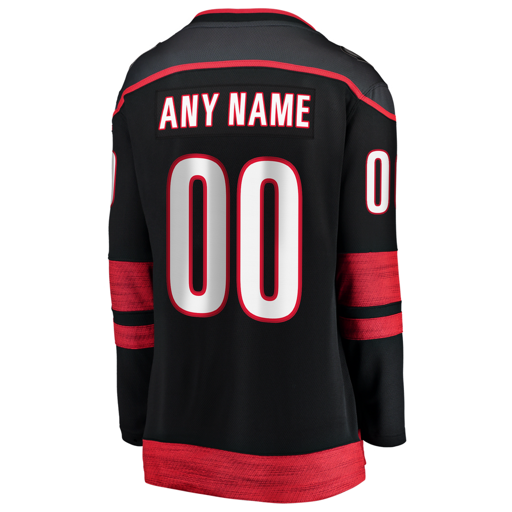 Carolina Hurricanes Fanatics Women's 2026 Stanley Cup Final Home Breakaway Custom Jersey - Black