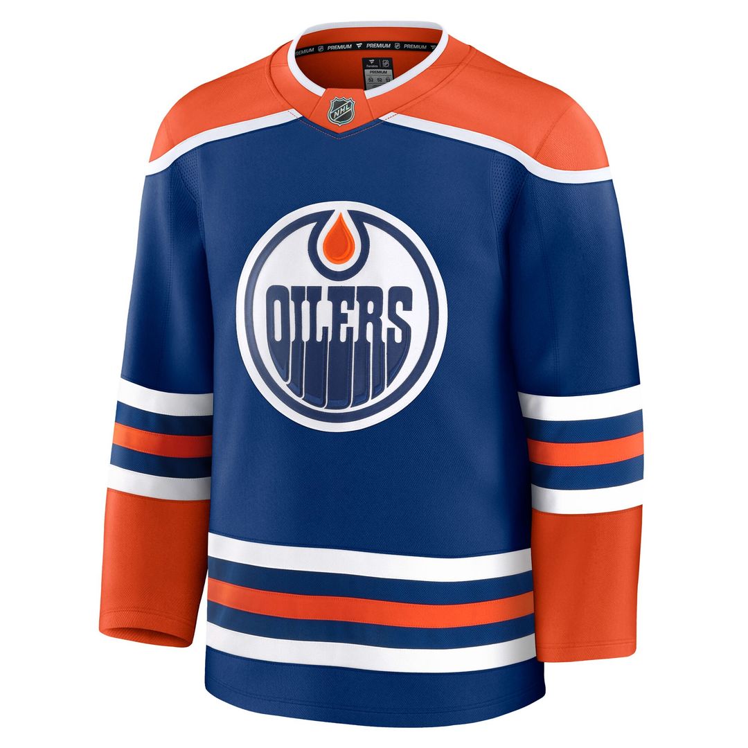 Edmonton Oilers Fanatics Alternate Premium Jersey - Light Beige