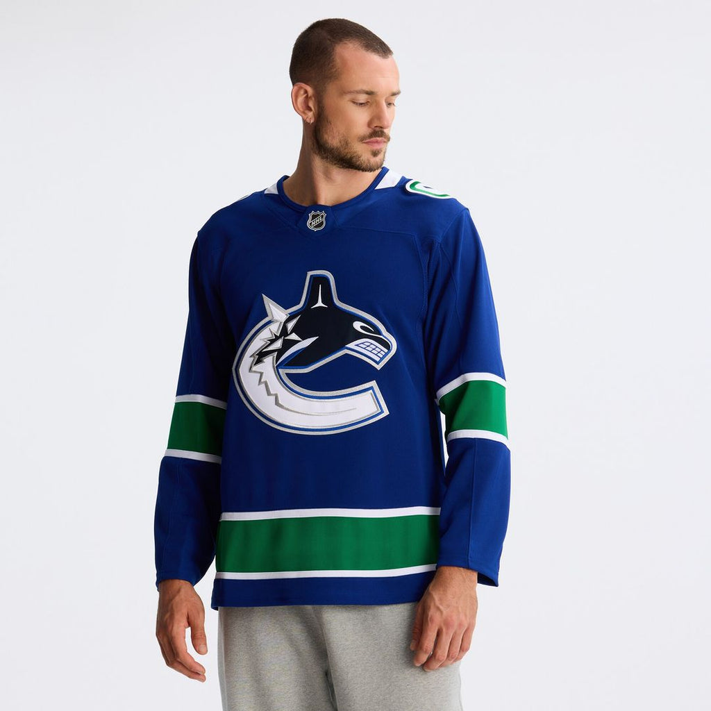 Vancouver Canucks Fanatics Away Premium Jersey - White