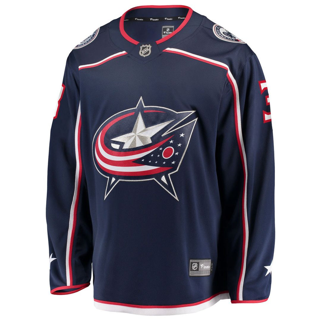 Charlie Coyle Columbus Blue Jackets Fanatics Home Breakaway Jersey - Navy