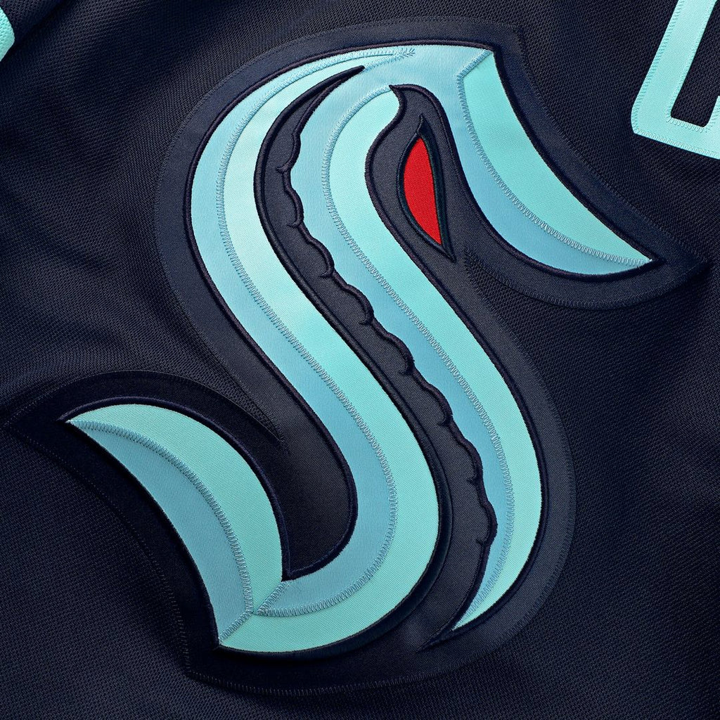 Seattle Kraken Fanatics Home Premium Custom Jersey - Deep Sea Blue