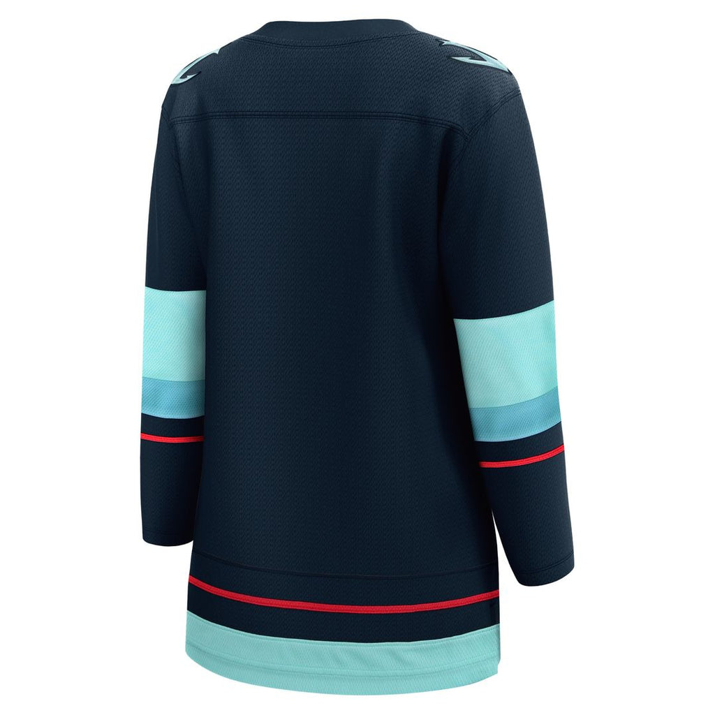 Seattle Kraken Fanatics Women's Away Breakaway Jersey - White
