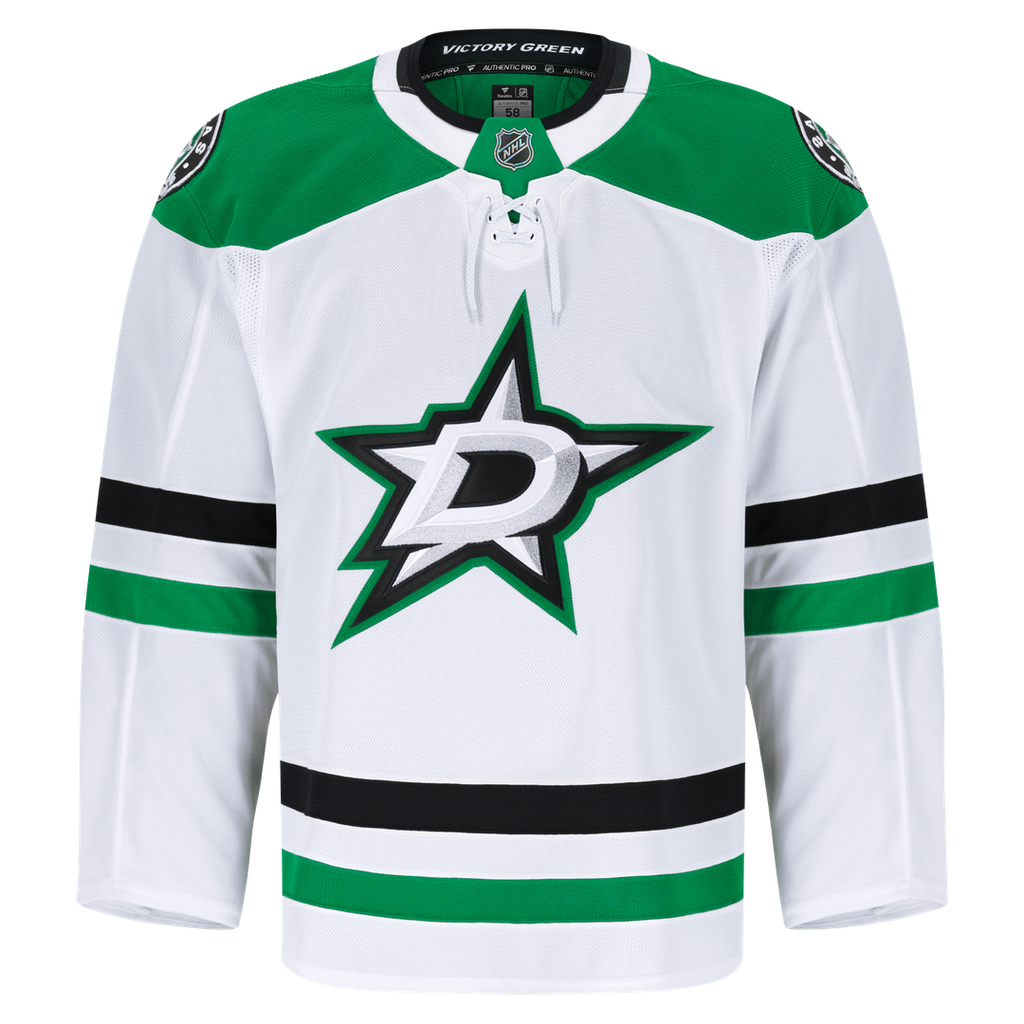 Dallas Stars Fanatics Away Authentic Pro Jersey - White