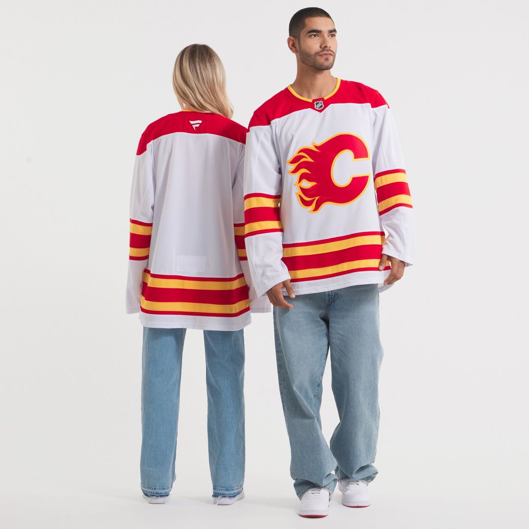 Calgary Flames Fanatics Home Premium Jersey - Red