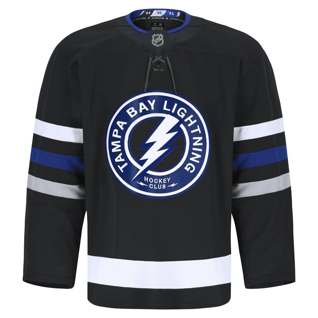 Tampa Bay Lightning Fanatics Away Authentic Pro Jersey - White
