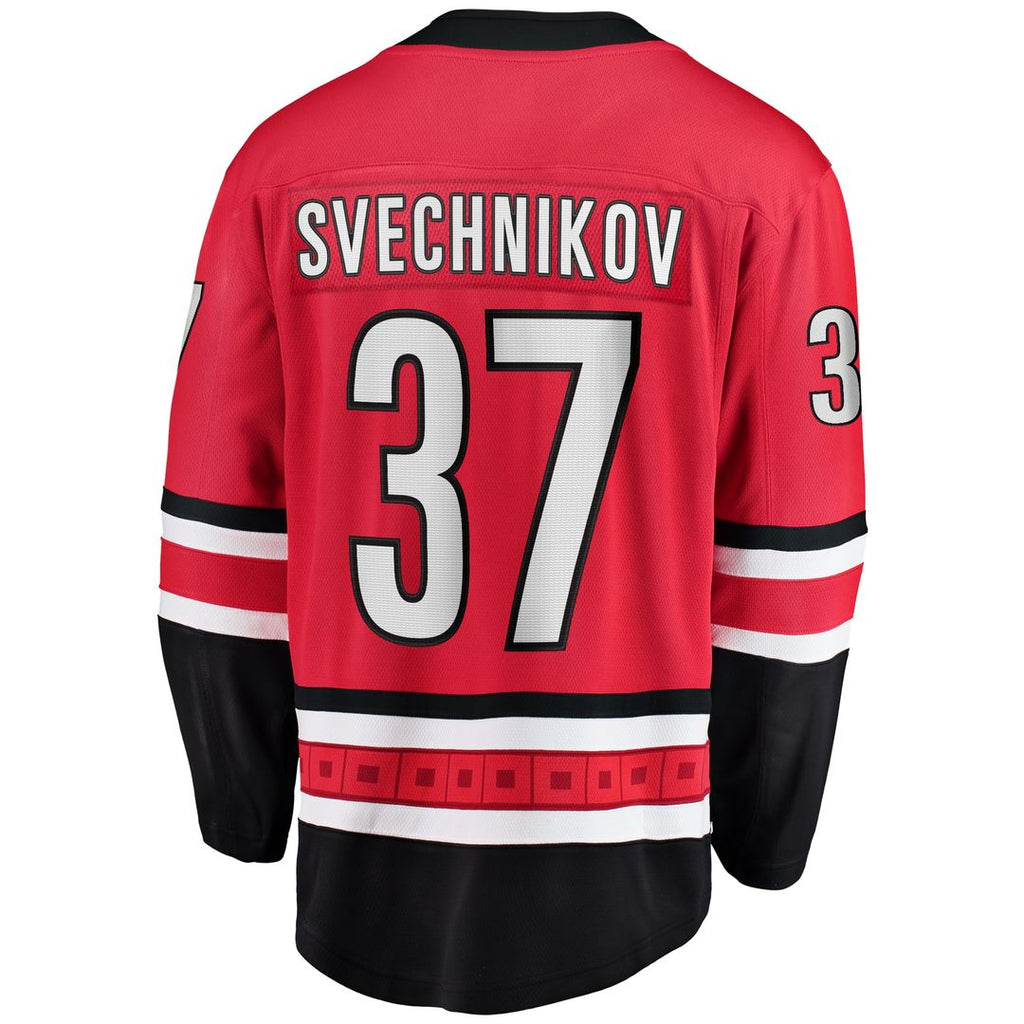 Andrei Svechnikov Carolina Hurricanes Fanatics Home Breakaway Jersey - Black