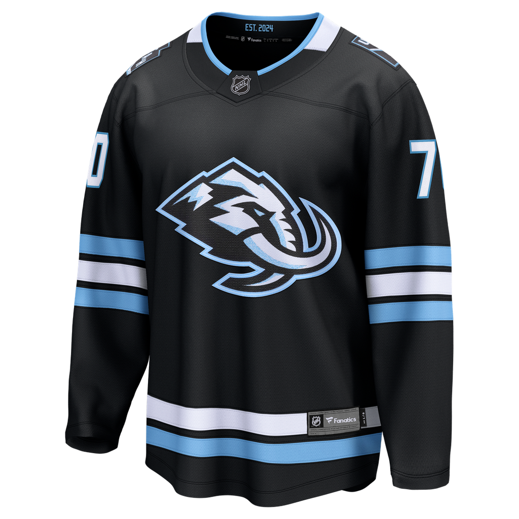 Karel Vejmelka Utah Mammoth Fanatics Home Breakaway Jersey - Black