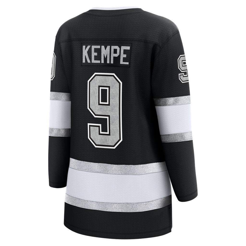 Adrian Kempe Los Angeles Kings Fanatics Women's Home Breakaway Player Jersey - Black