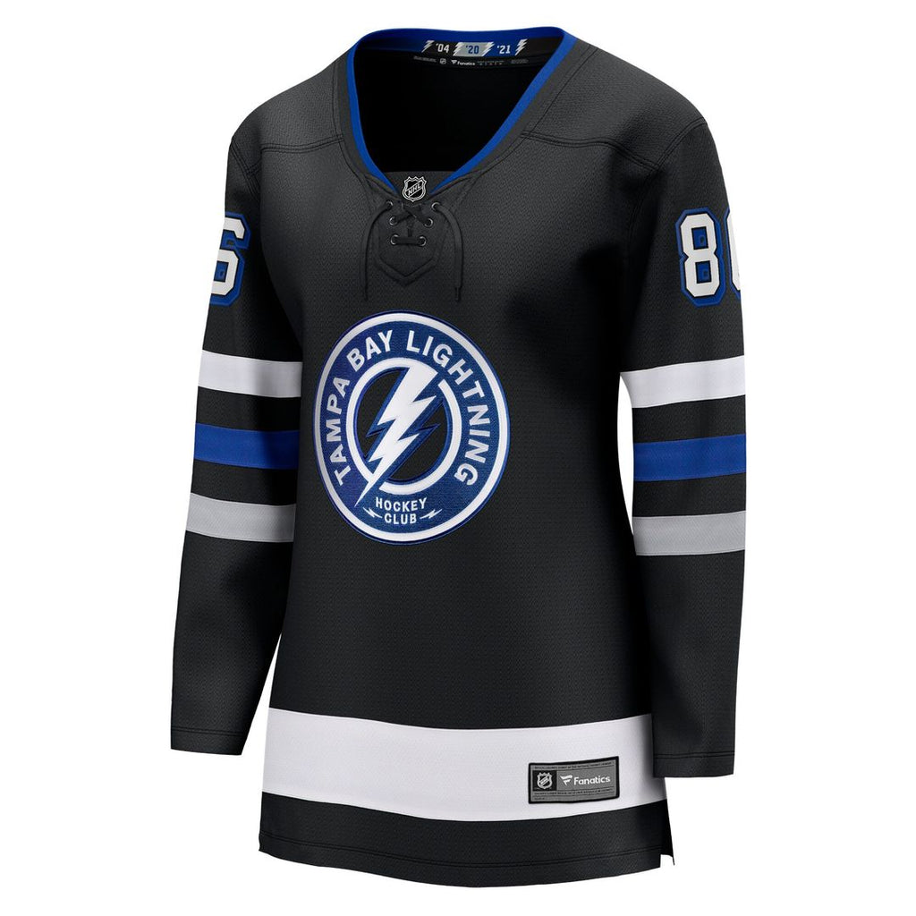 Nikita Kucherov Tampa Bay Lightning Fanatics Women's  Breakaway Jersey - Black