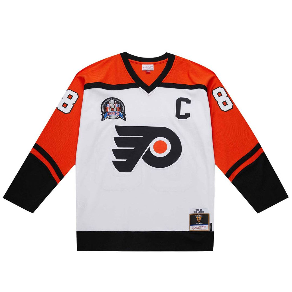 Eric Lindros Philadelphia Flyers 1996-97 Power Play Jersey - Orange