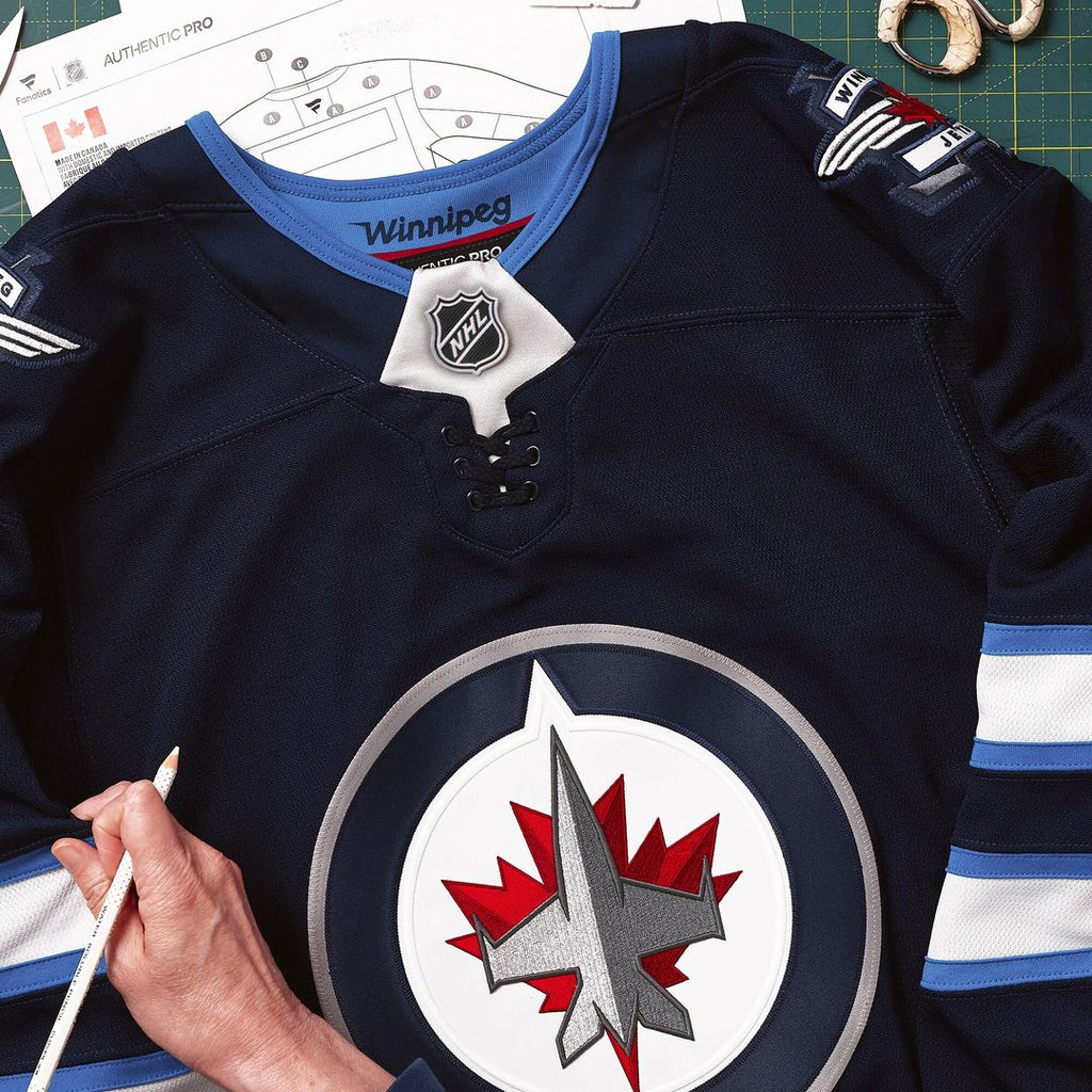 Winnipeg Jets Fanatics Home Authentic Pro Jersey - Navy