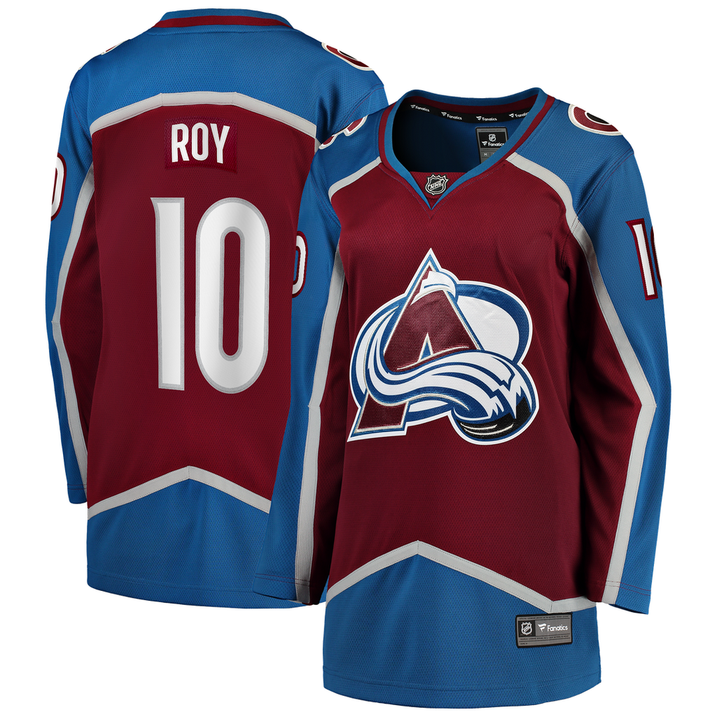Nicolas Roy Colorado Avalanche Fanatics Women's Home Breakaway Jersey - Burgundy