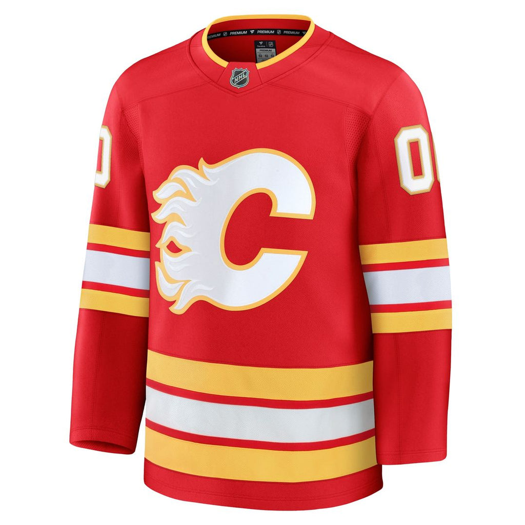 Calgary Flames Fanatics Alternate Premium Custom Jersey - Black