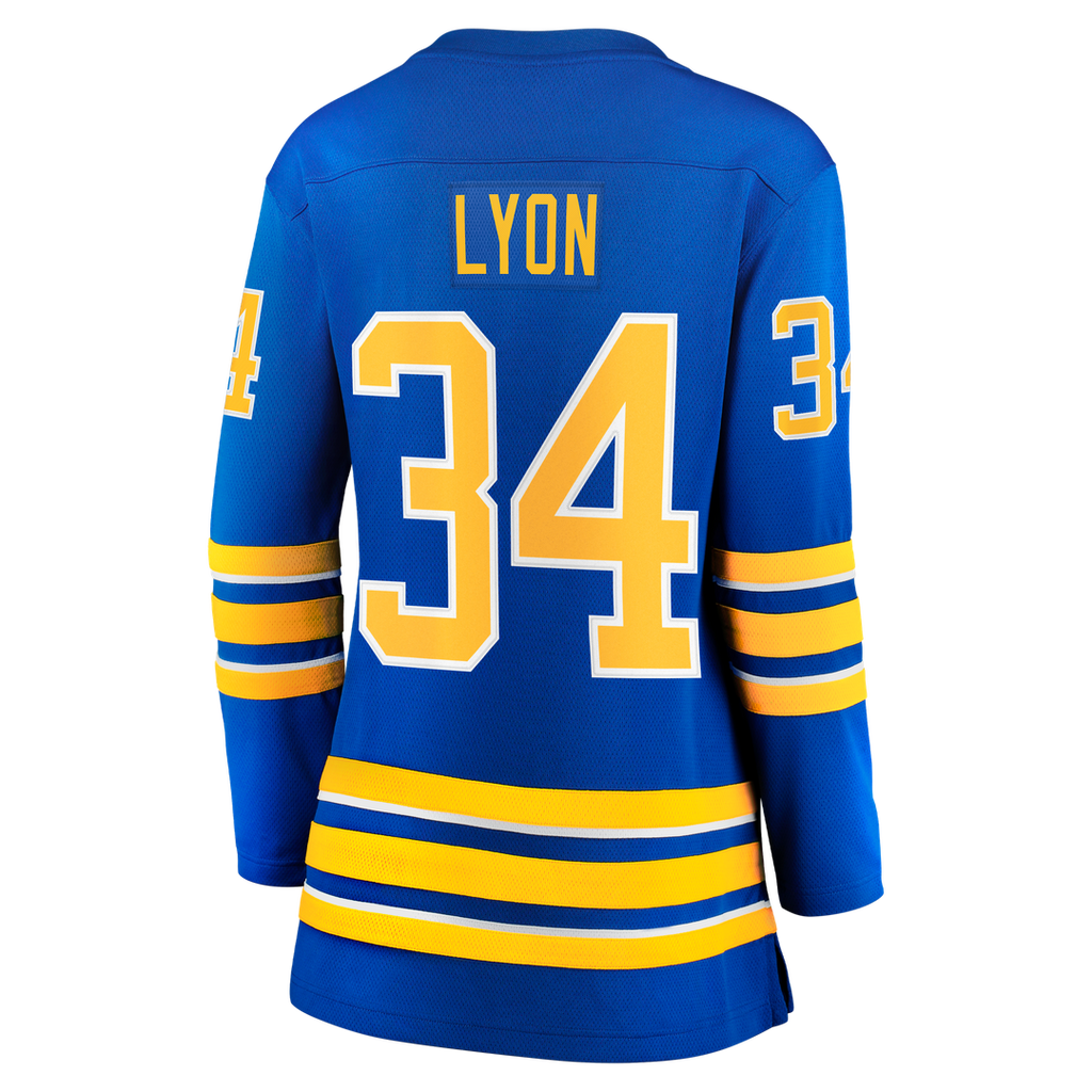 Alex Lyon Buffalo Sabres Fanatics Women's Home Breakaway Jersey - Royal