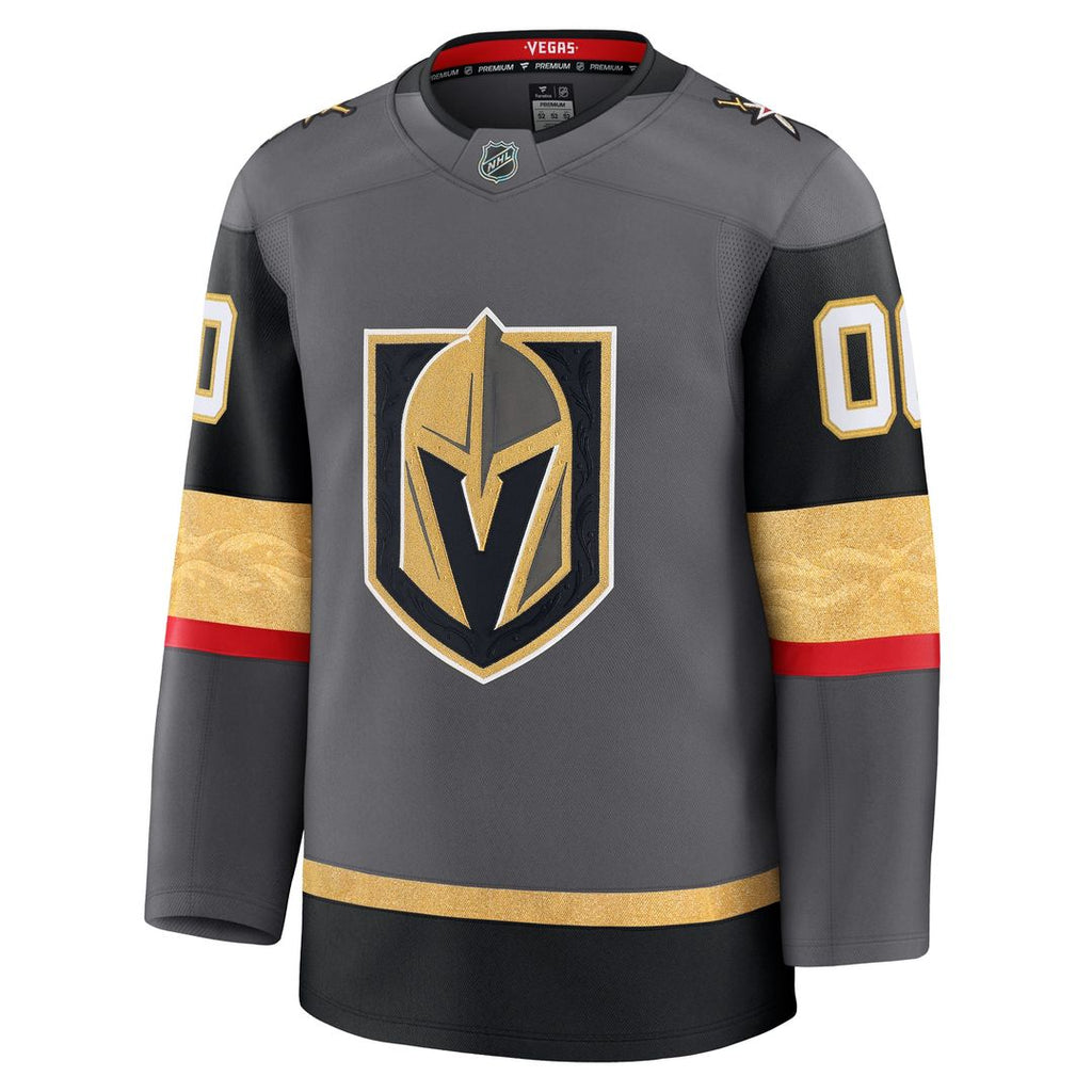 Vegas Golden Knights Fanatics Alternate Premium Custom Jersey - Gray