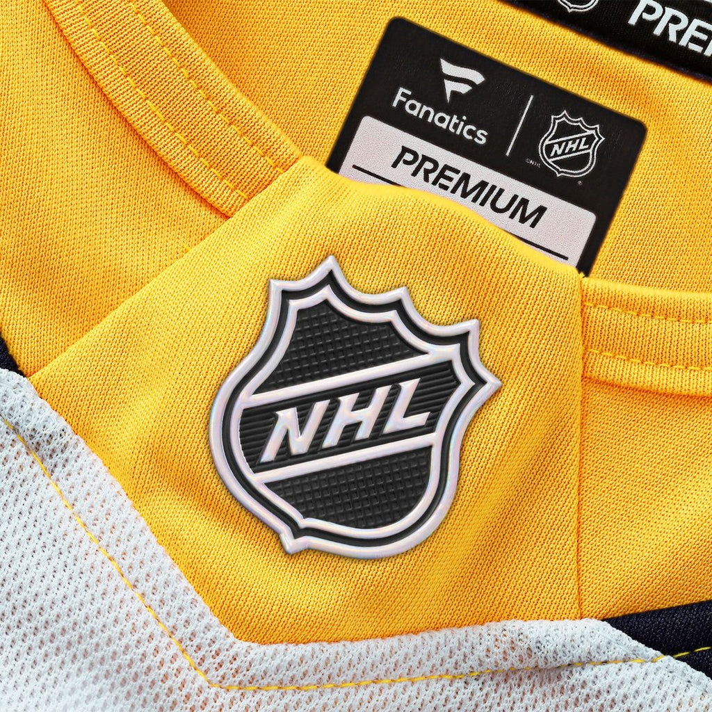 Nashville Predators Fanatics Away Premium Custom Jersey - White