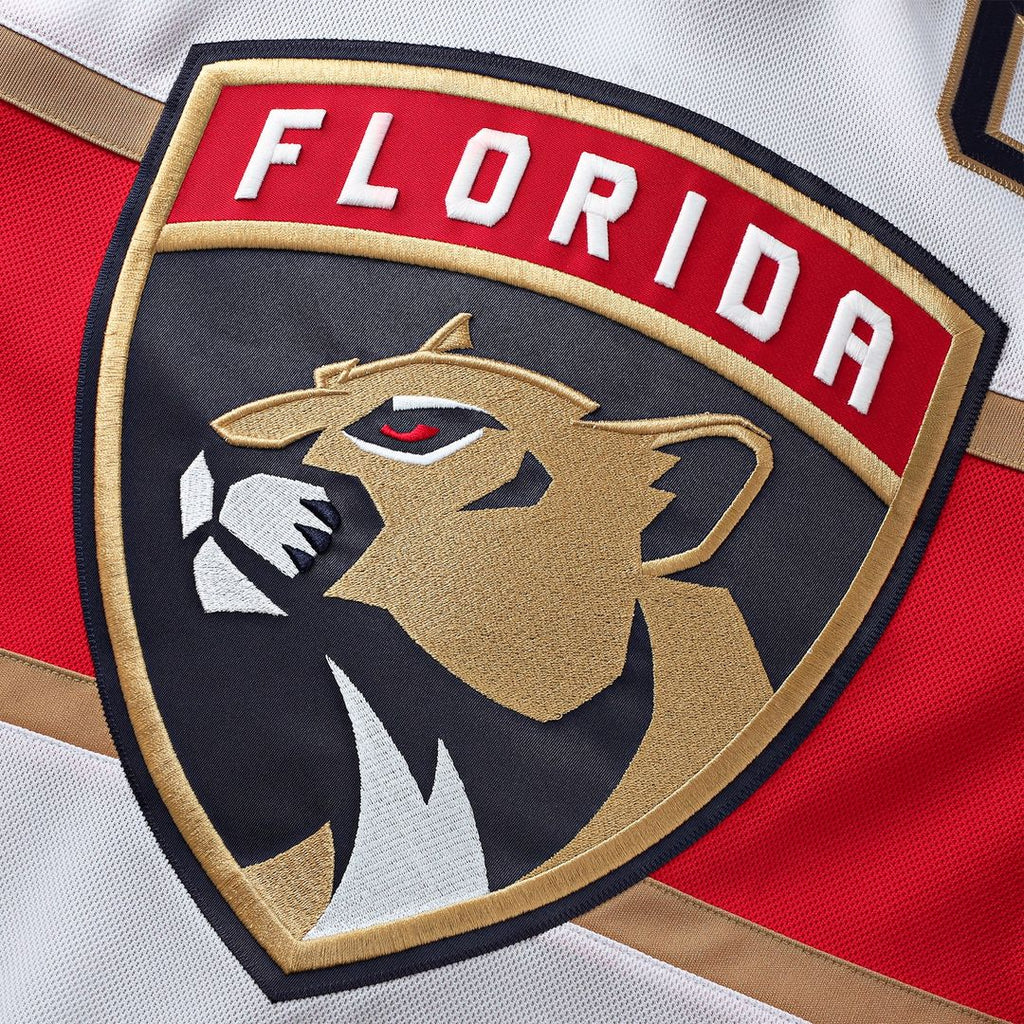 Florida Panthers Fanatics Away Premium Custom Jersey - White