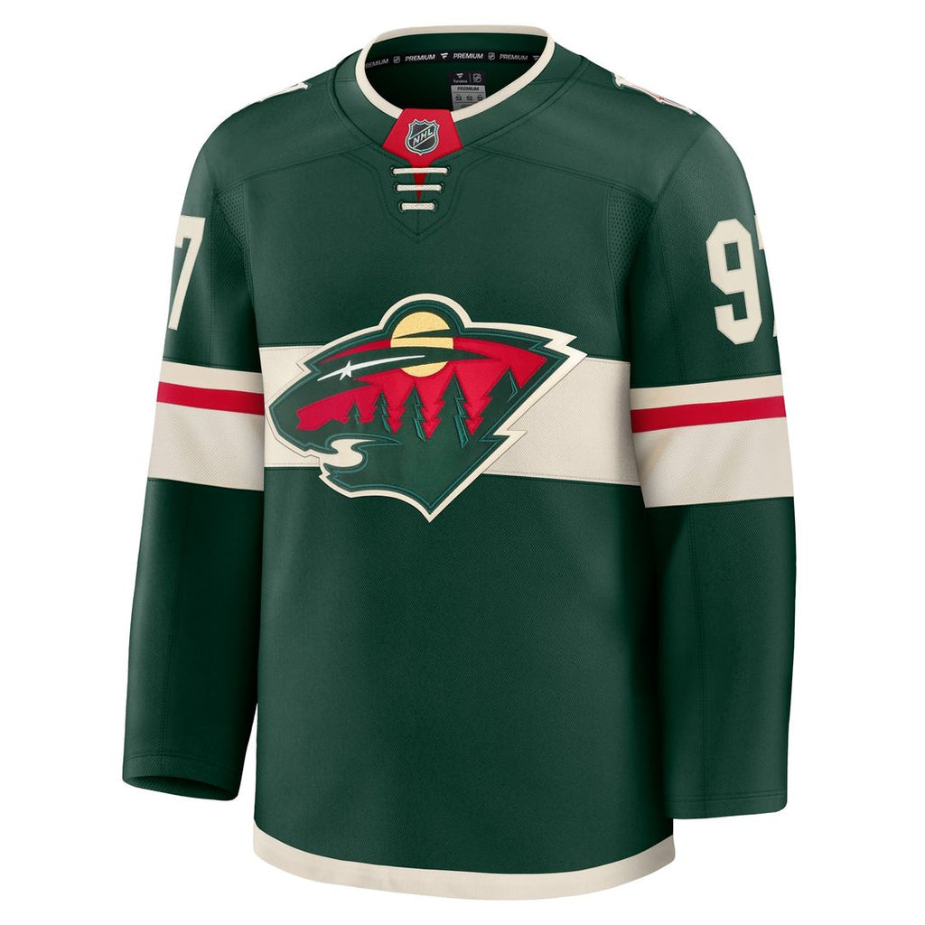 Kirill Kaprizov Minnesota Wild Fanatics Away Premium Jersey - White