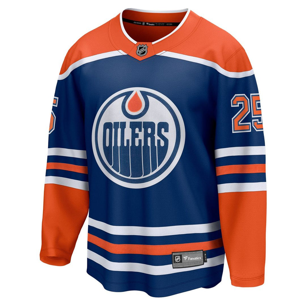 Darnell Nurse Edmonton Oilers Fanatics Home Breakaway Player Jersey - Royal