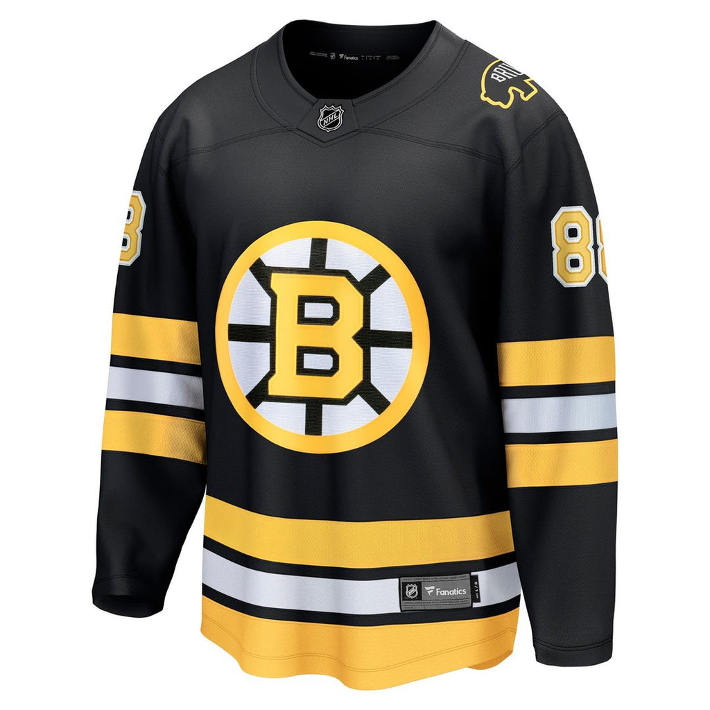 David Pastrnak Boston Bruins Fanatics Away Breakaway Player Jersey - White