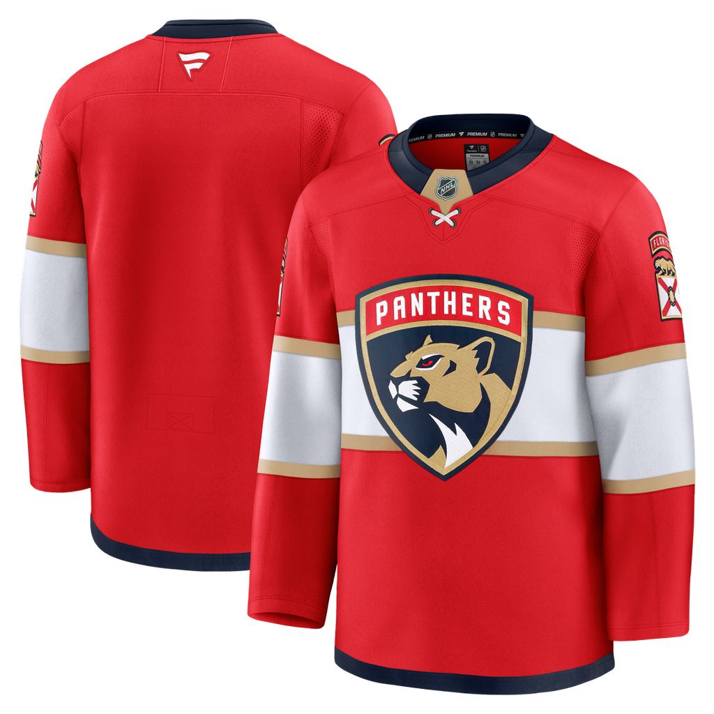 Florida Panthers Fanatics Home Premium Jersey - Red