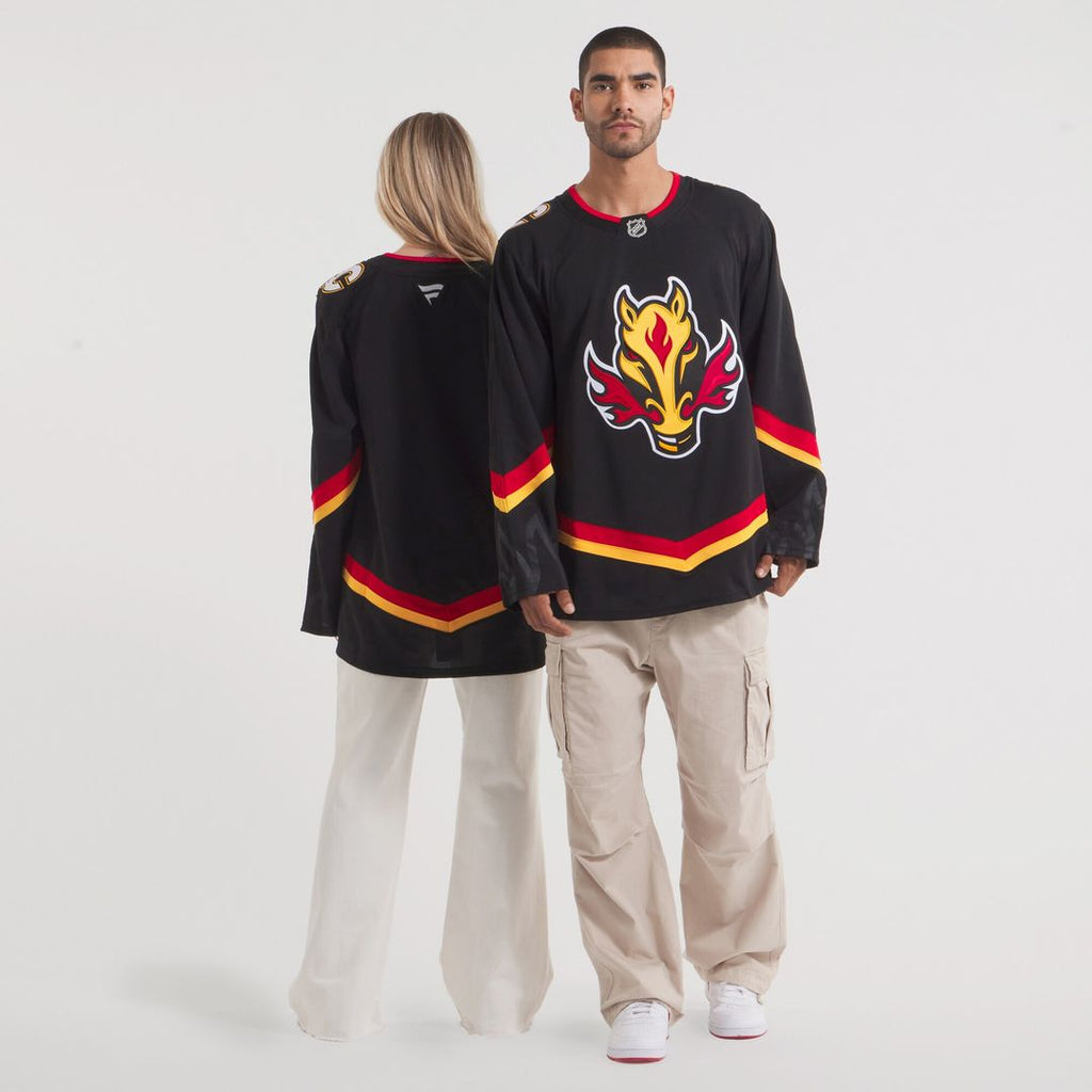 Calgary Flames Fanatics Home Premium Jersey - Red