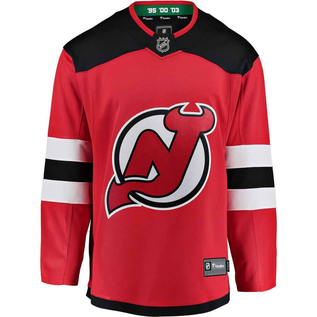 New Jersey Devils Fanatics Youth Away Breakaway Jersey - White