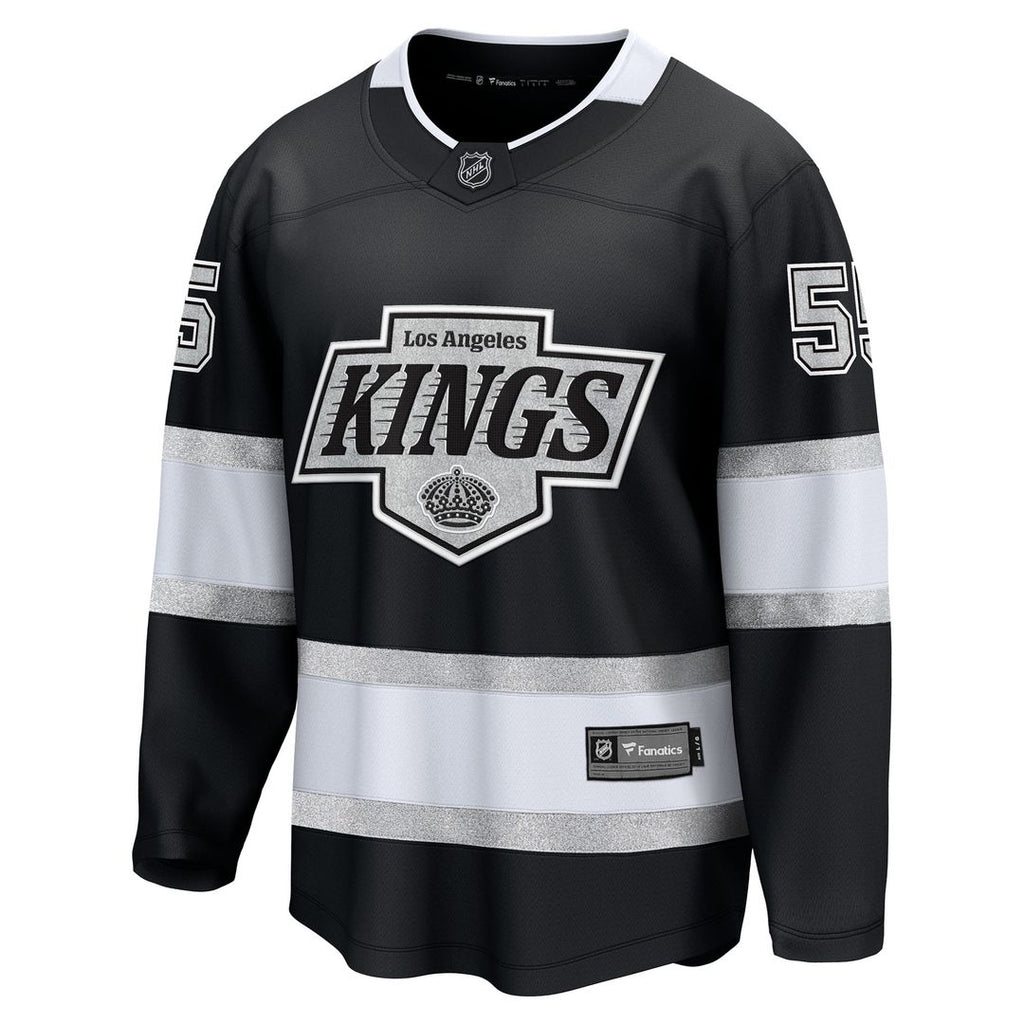 Quinton Byfield Los Angeles Kings Fanatics Home Breakaway Jersey - Black