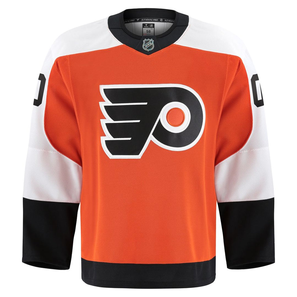 Philadelphia Flyers Fanatics Home Authentic Pro Custom Jersey - Orange