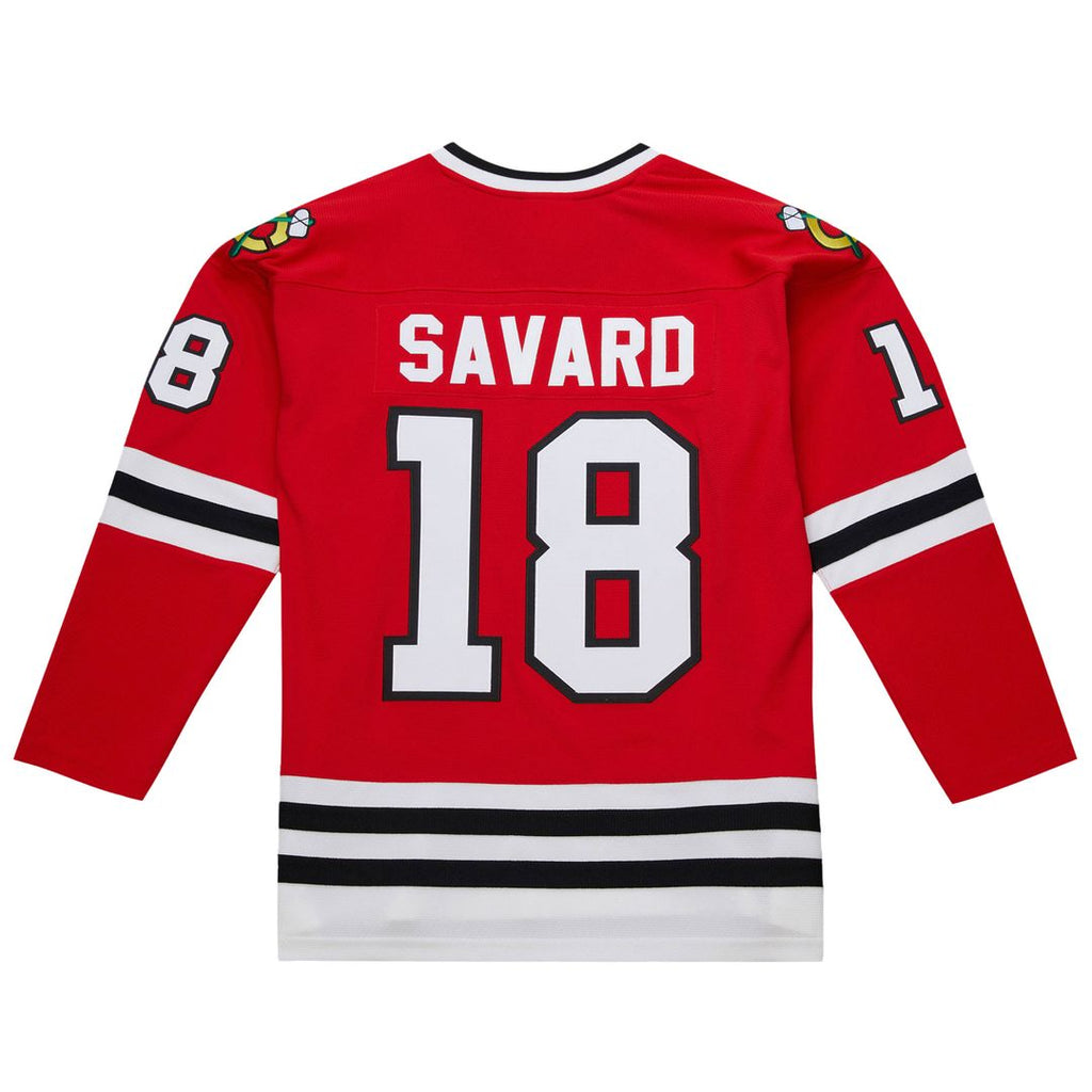 Denis Savard Chicago Blackhawks 1980-81 Power Play Jersey - Scarlet