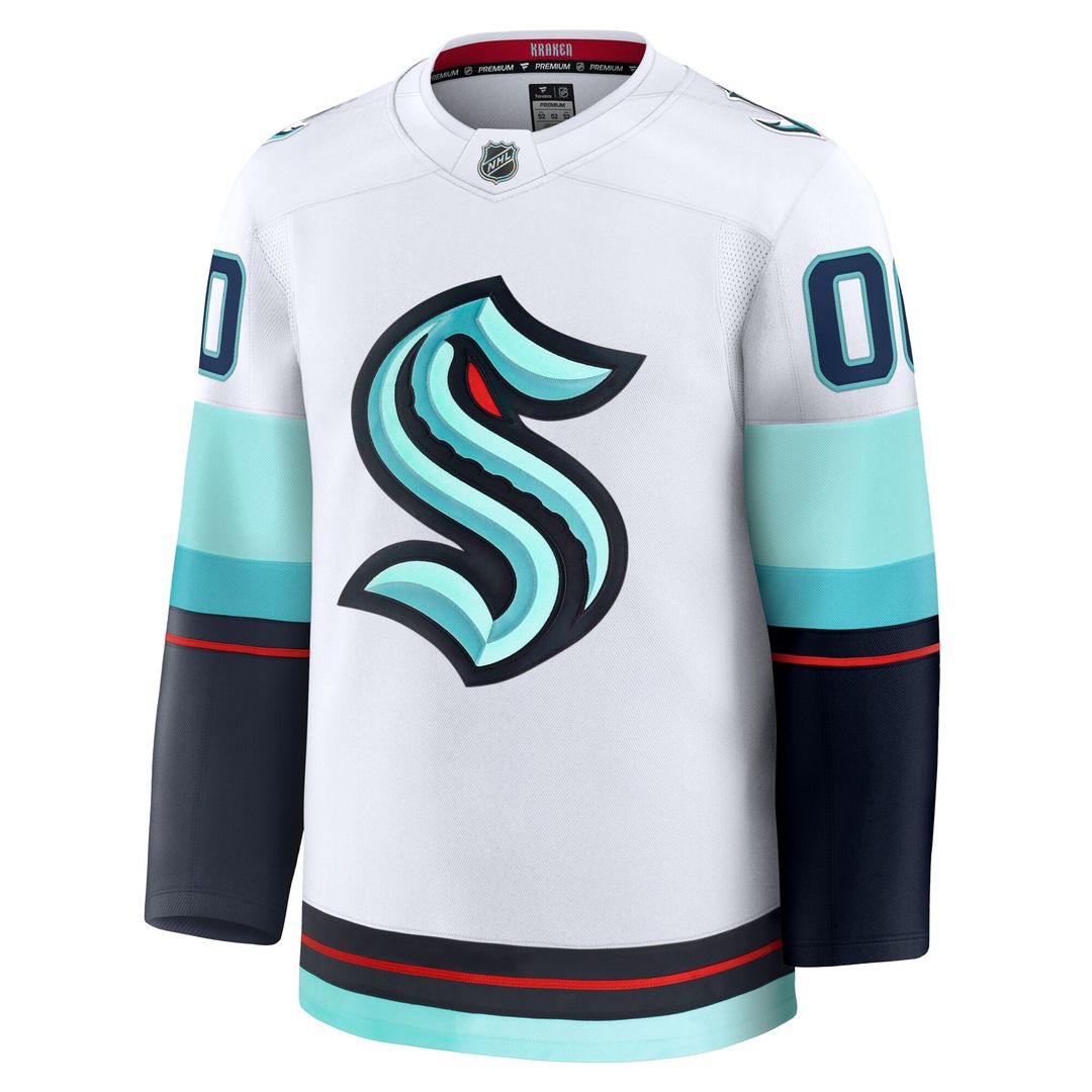 Seattle Kraken Fanatics Home Premium Custom Jersey - Deep Sea Blue