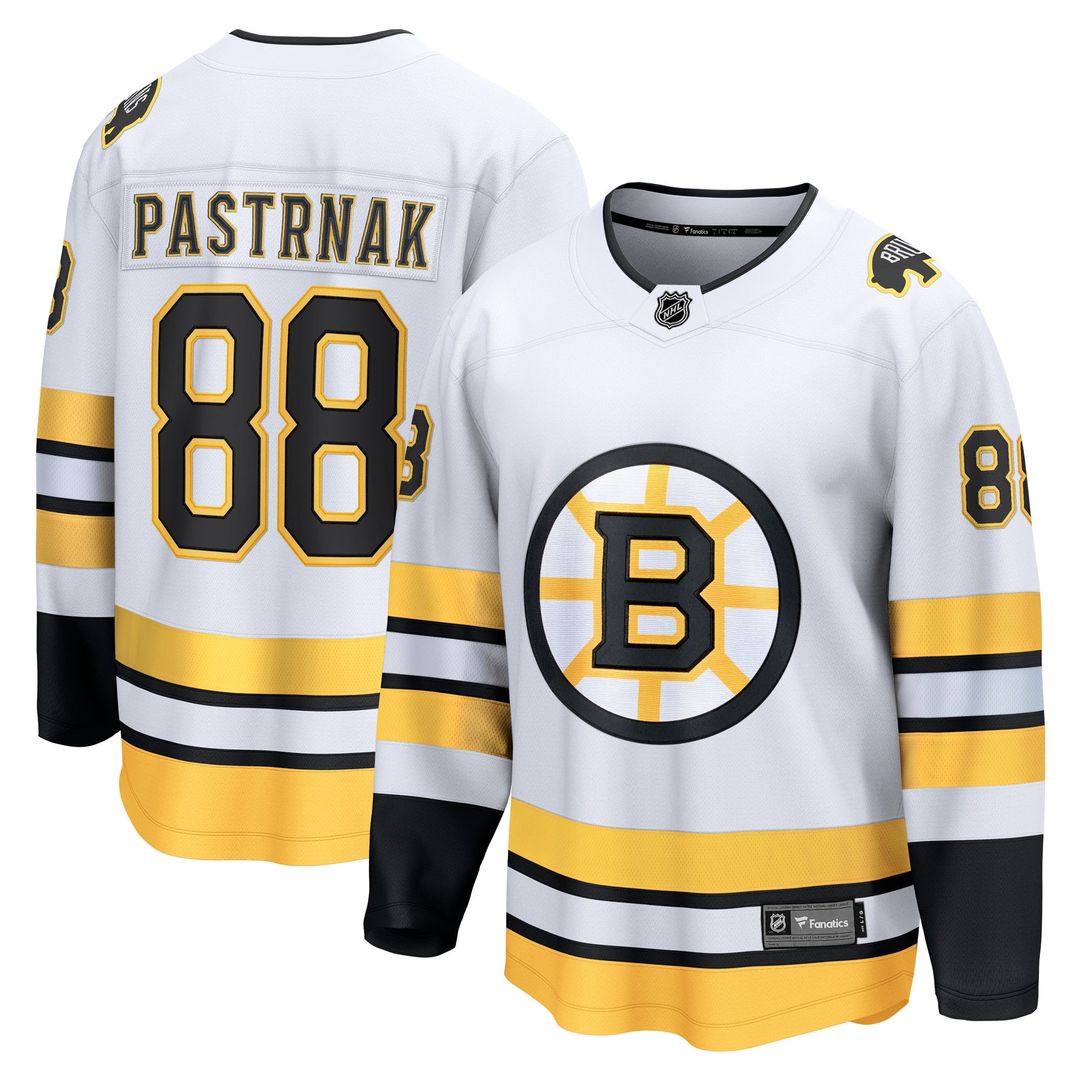 David Pastrnak Boston Bruins Fanatics Home Breakaway Player Jersey - Black