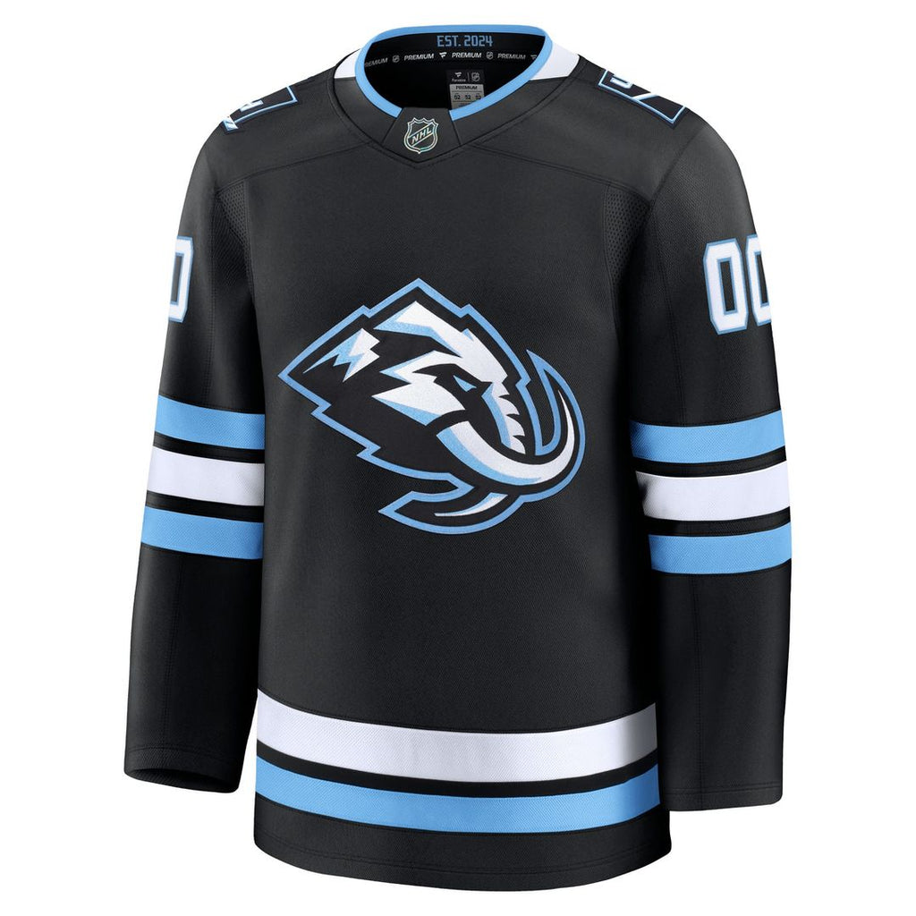 Utah Mammoth Fanatics Home Premium Custom Jersey - Black