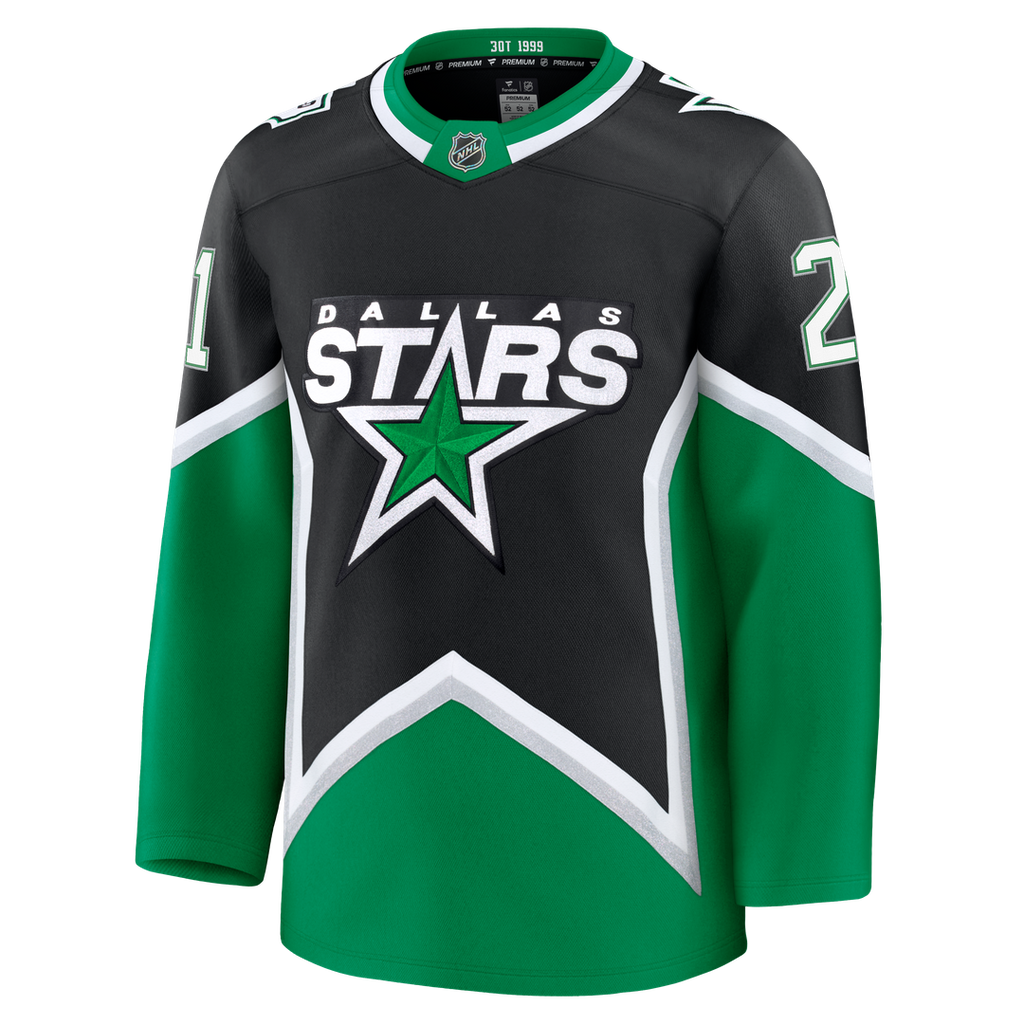 Jason Robertson Dallas Stars Fanatics Alternate Premium Jersey - Black