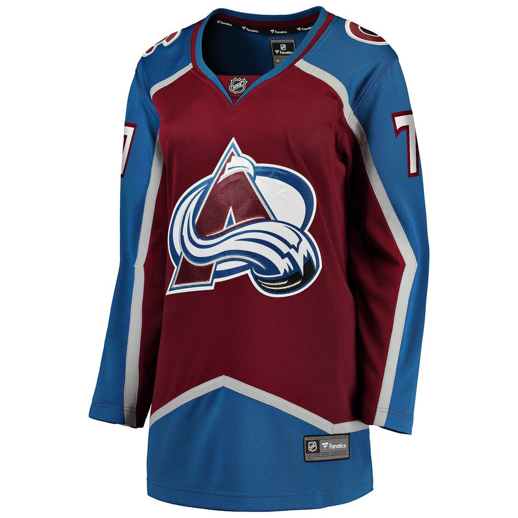 Devon Toews Colorado Avalanche Fanatics Women's Home Breakaway Player Jersey - Burgundy