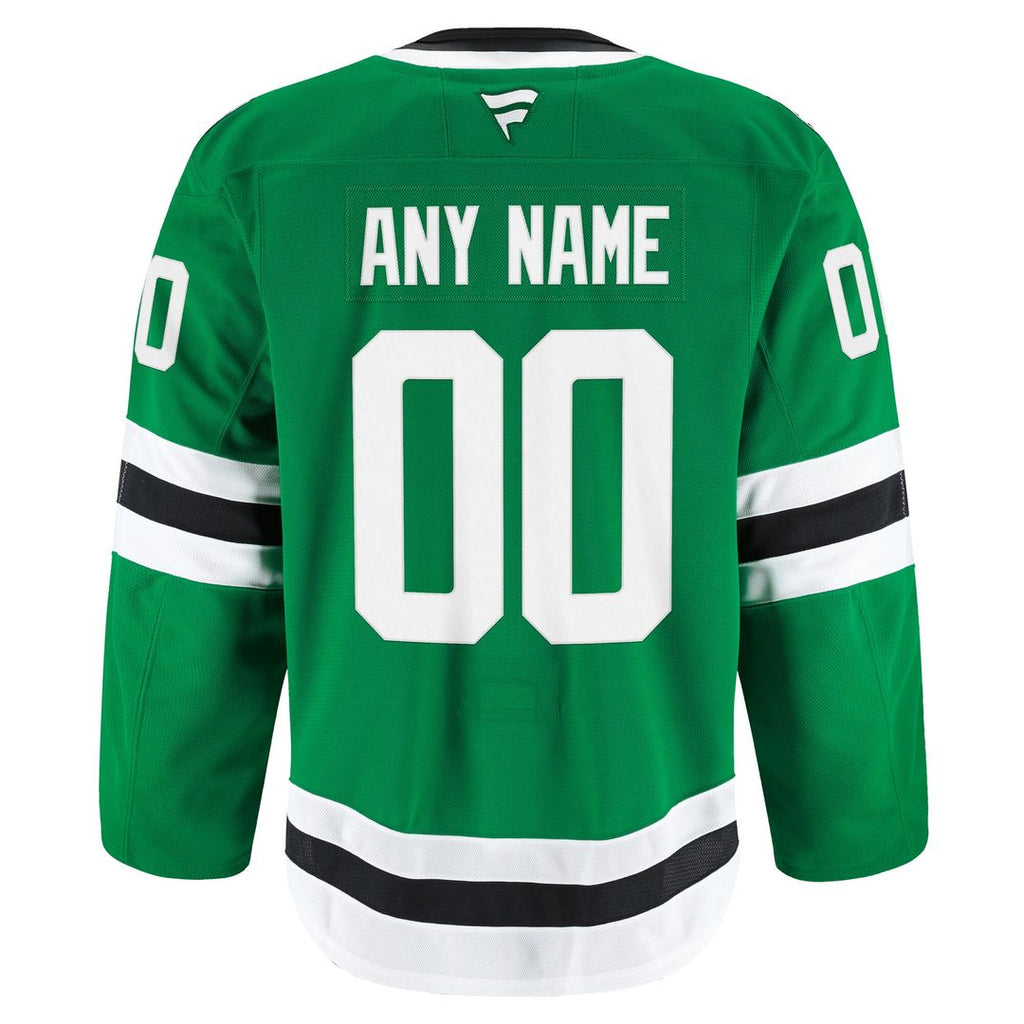 Dallas Stars Fanatics Home Authentic Pro Custom Jersey - Kelly Green