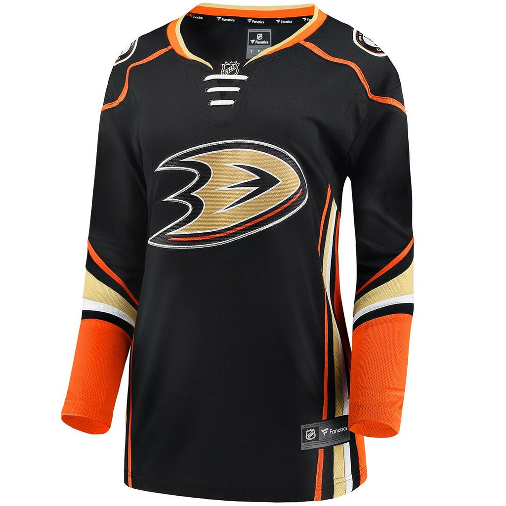 Anaheim Ducks Fanatics Women's Home Breakaway Jersey - Black