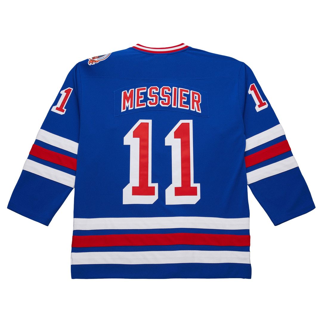 Mark Messier New York Rangers 1993-94 Power Play Jersey - White