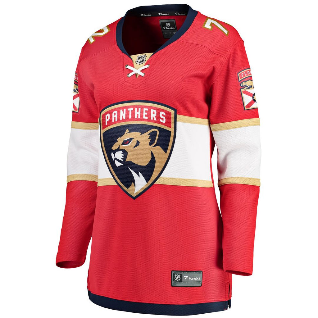Sergei Bobrovsky Florida Panthers Fanatics Women's Home Breakaway Jersey - Red