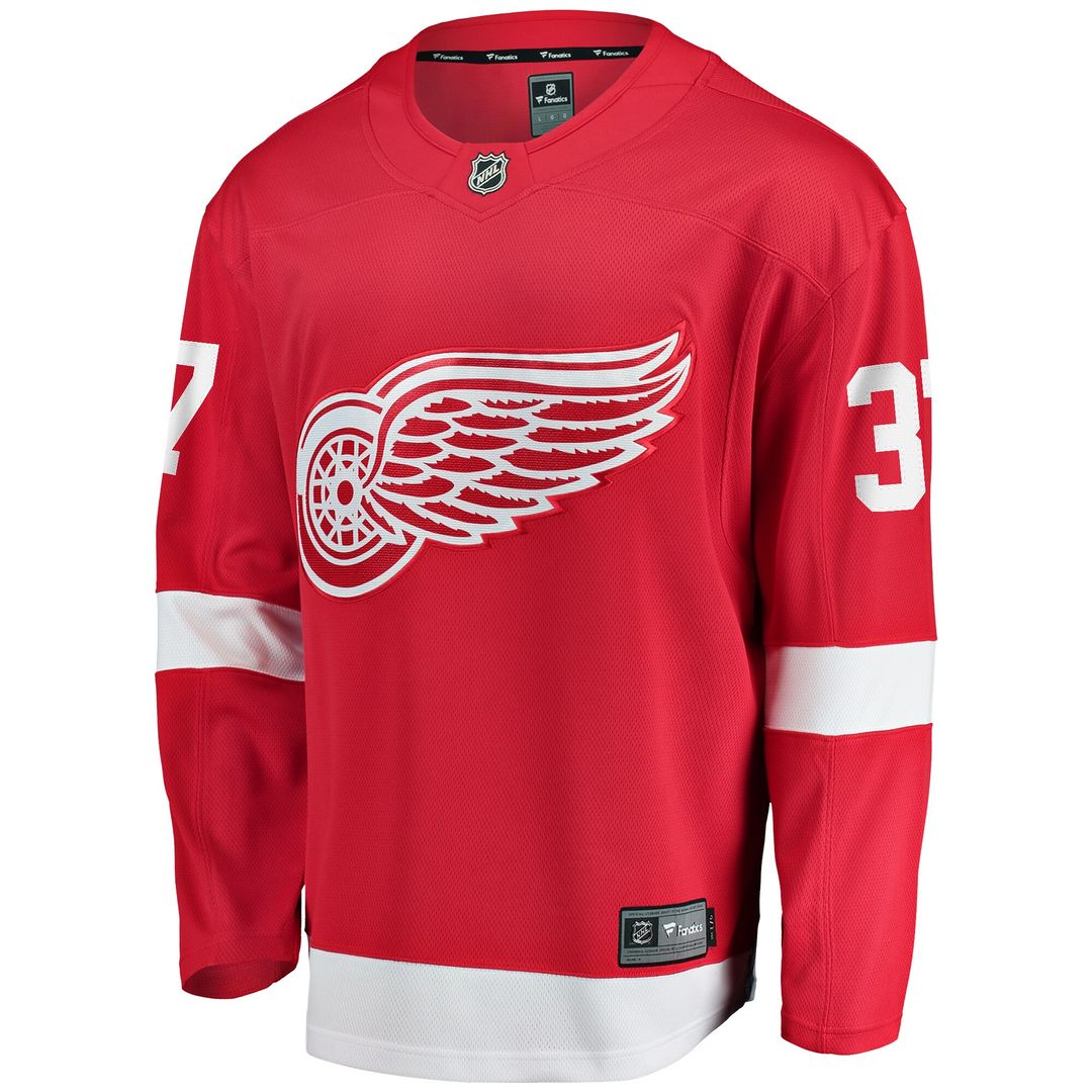 J.T. Compher Detroit Red Wings Fanatics Home Breakaway Jersey - Red