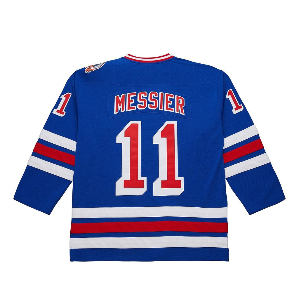 Mark Messier New York Rangers Mitchell & Ness Big & Tall 1993/94 Blue Line 2.0 Jersey - Blue