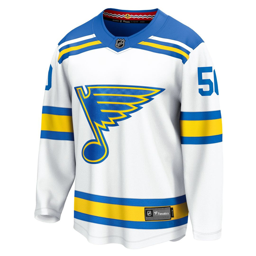 Jordan Binnington St. Louis Blues Fanatics Home Breakaway Player Jersey - Blue