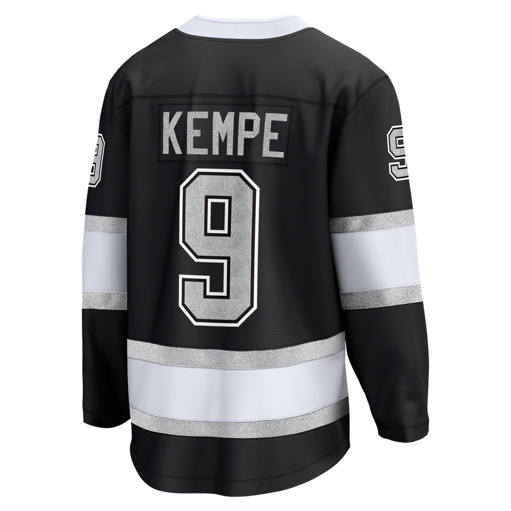 Adrian Kempe Los Angeles Kings Fanatics Home Premier Breakaway Player Jersey - Black