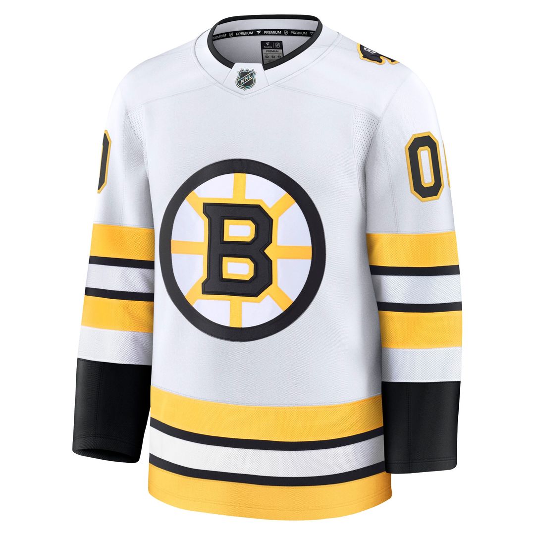 Boston Bruins Fanatics Home Premium Custom Jersey - Black