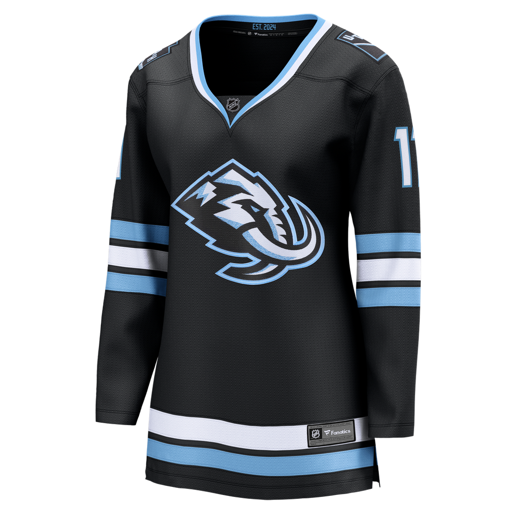 Dylan Guenther Utah Mammoth Fanatics Women's Home Breakaway Player Jersey - Black