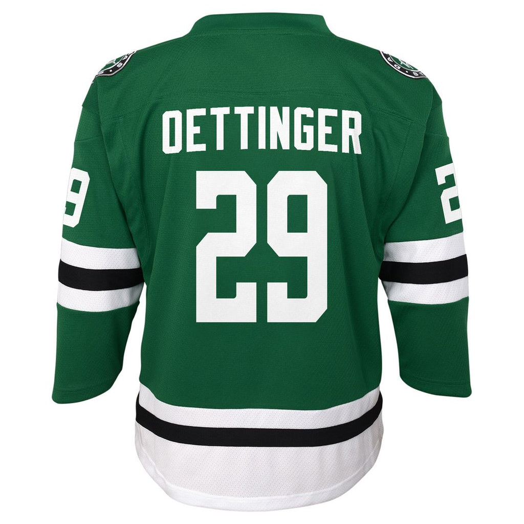 Jake Oettinger Dallas Stars Youth Home Replica Player Jersey - Kelly Green