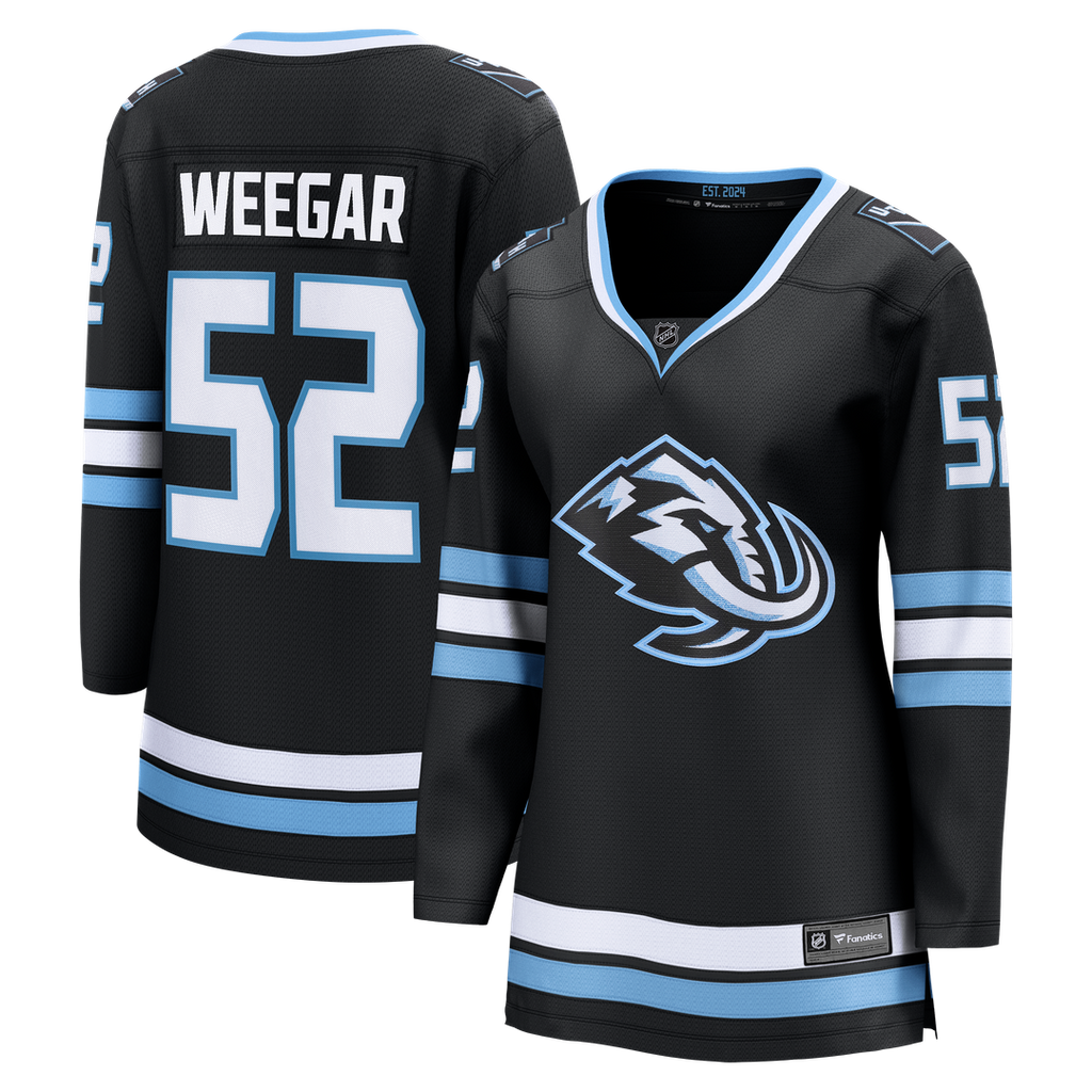 MacKenzie Weegar Utah Mammoth Fanatics Women's Home Breakaway Jersey - Black