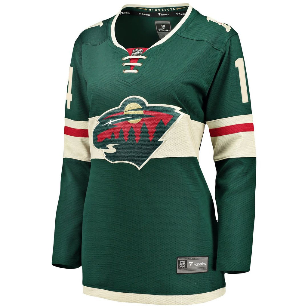 Joel Eriksson Ek Minnesota Wild Fanatics Women's Breakaway Player Jersey - Green