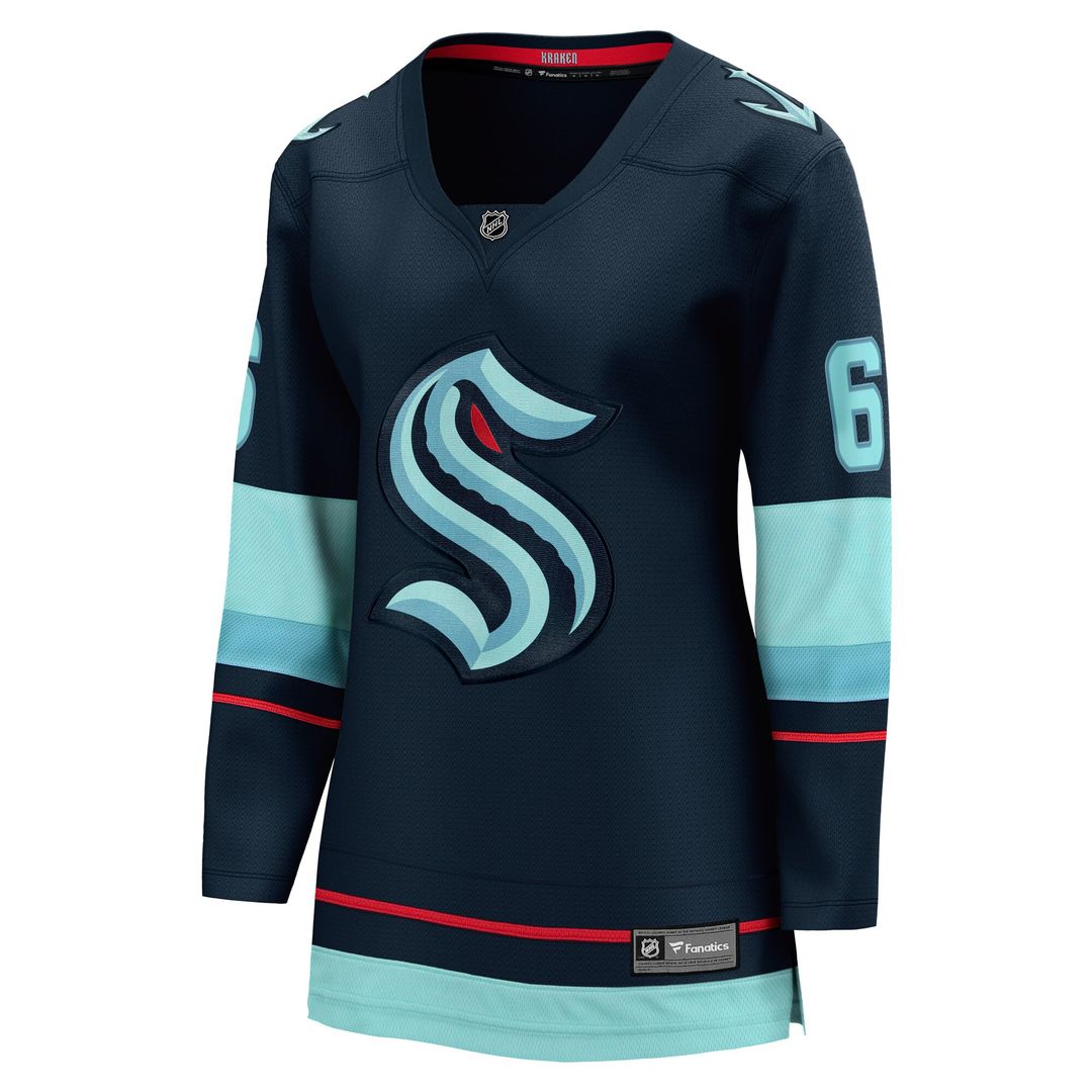 Adam Larsson Seattle Kraken Fanatics Women's Home Breakaway Player Jersey - Deep Sea Blue